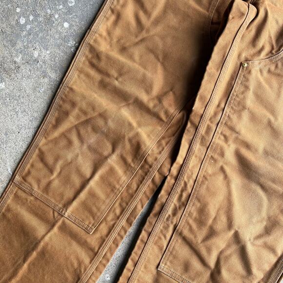 Vintage carhartt y2k double knee work wear carpenter pants - Picture 7 of 8